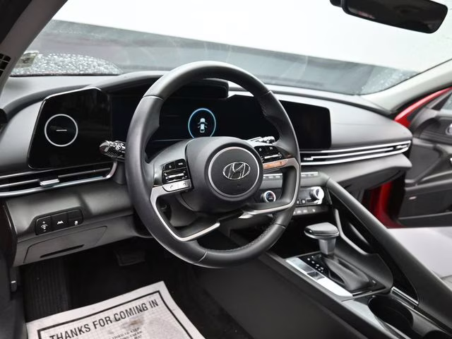 2023 Scarlet Red Pearl Hyundai Elantra Limited FWD Sedan