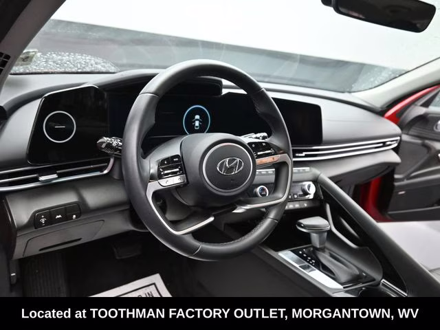 2023 Scarlet Red Pearl Hyundai Elantra Limited FWD Sedan
