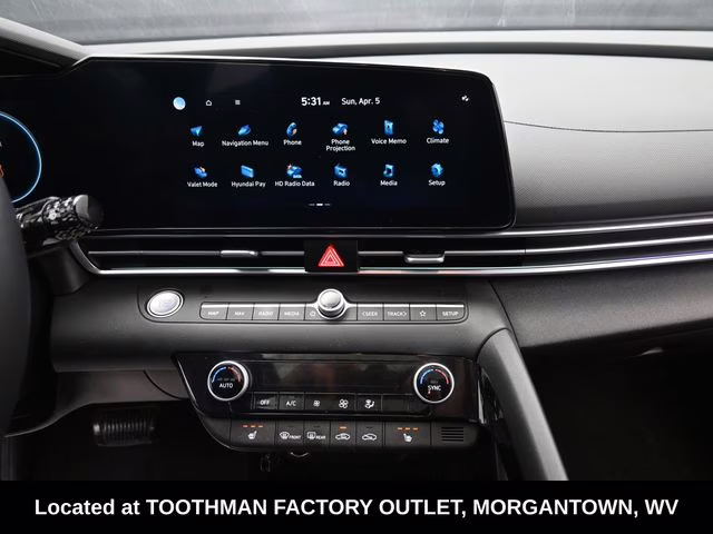 2023 Scarlet Red Pearl Hyundai Elantra Limited FWD Sedan