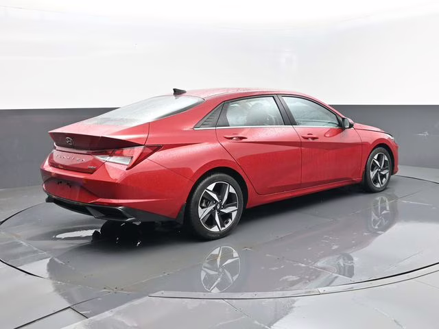 2023 Scarlet Red Pearl Hyundai Elantra Limited FWD Sedan