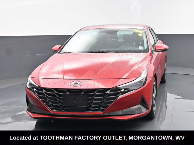 2023 Scarlet Red Pearl Hyundai Elantra Limited FWD Sedan