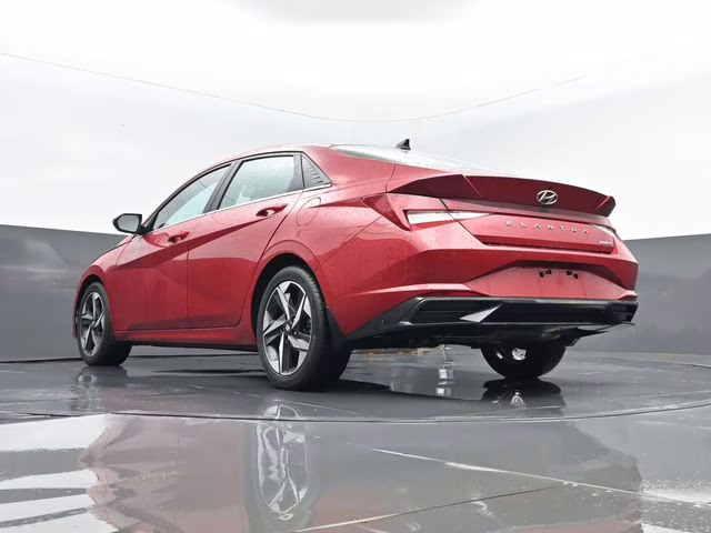 2023 Scarlet Red Pearl Hyundai Elantra Limited FWD Sedan