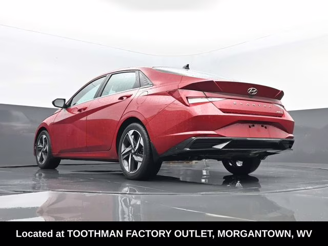 2023 Scarlet Red Pearl Hyundai Elantra Limited FWD Sedan