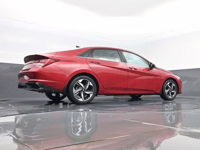 2023 Scarlet Red Pearl Hyundai Elantra Limited FWD Sedan