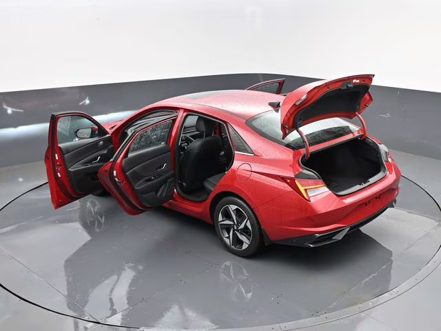 2023 Scarlet Red Pearl Hyundai Elantra Limited FWD Sedan
