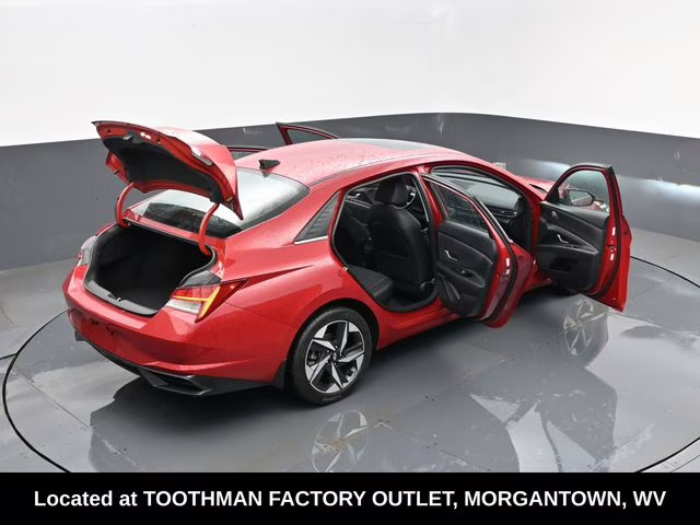2023 Scarlet Red Pearl Hyundai Elantra Limited FWD Sedan