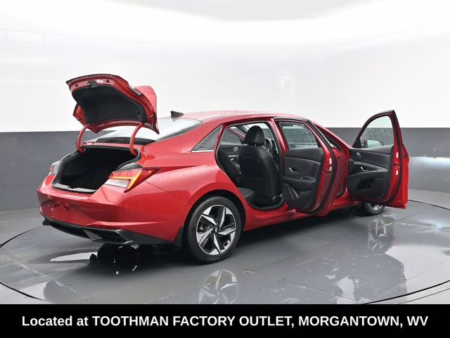 2023 Scarlet Red Pearl Hyundai Elantra Limited FWD Sedan