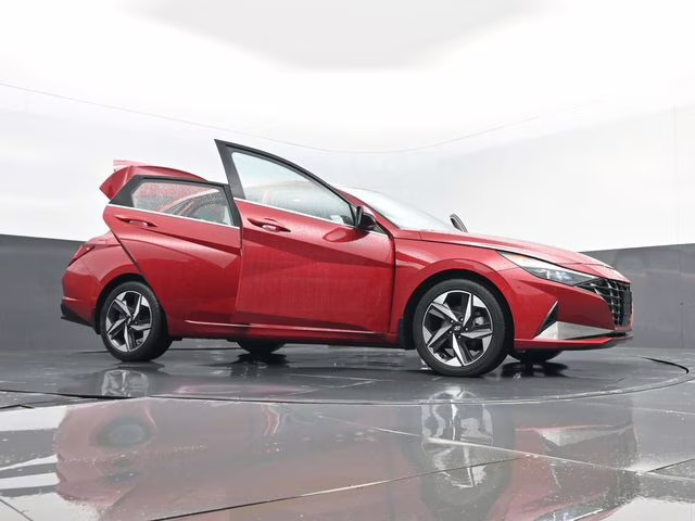 2023 Scarlet Red Pearl Hyundai Elantra Limited FWD Sedan