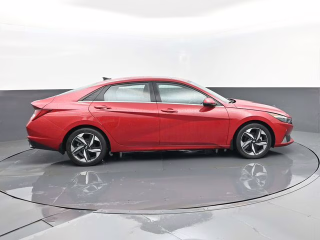 2023 Scarlet Red Pearl Hyundai Elantra Limited FWD Sedan