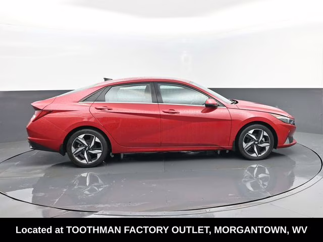 2023 Scarlet Red Pearl Hyundai Elantra Limited FWD Sedan