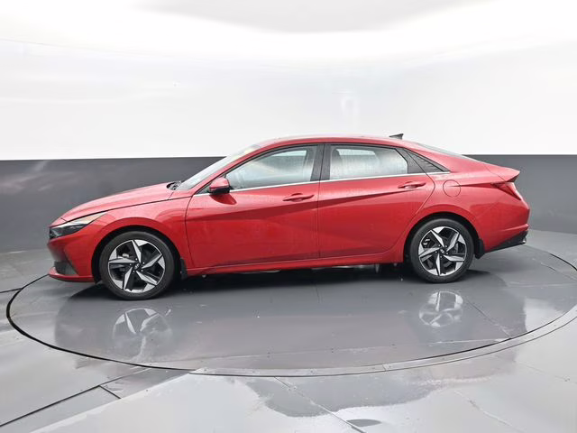 2023 Scarlet Red Pearl Hyundai Elantra Limited FWD Sedan
