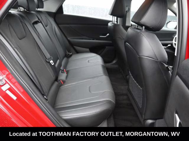 2023 Scarlet Red Pearl Hyundai Elantra Limited FWD Sedan