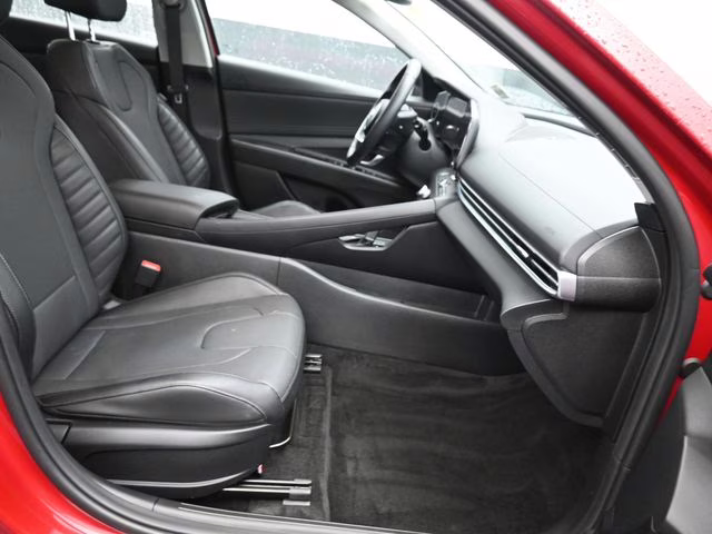 2023 Scarlet Red Pearl Hyundai Elantra Limited FWD Sedan
