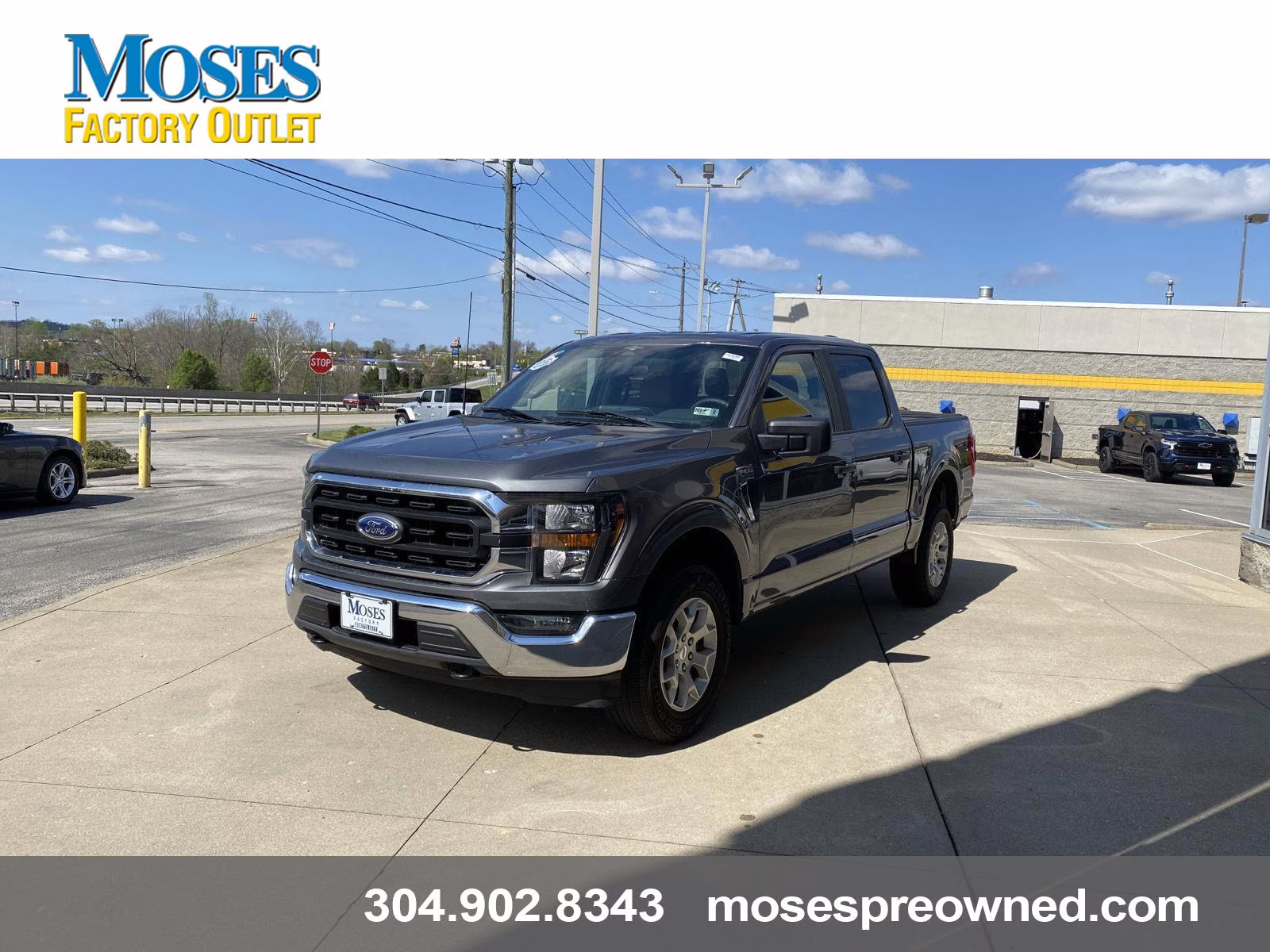 2023 Carbonized Gray Ford F-150 XLT 4X4 Truck