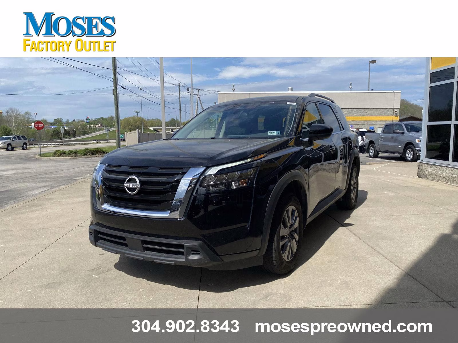 2025 Super Black Nissan Pathfinder SV 4X4 SUV