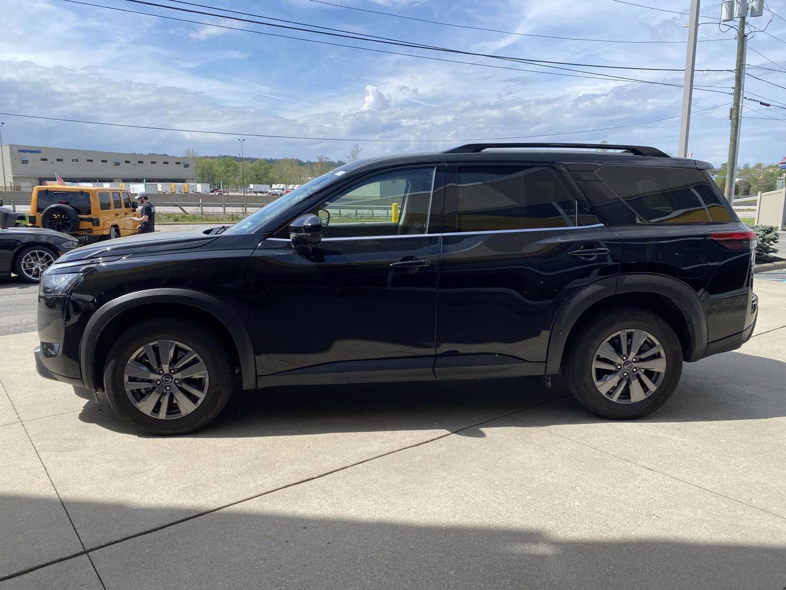 2025 Super Black Nissan Pathfinder SV 4X4 SUV