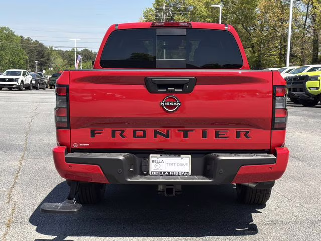 2026 Red Alert Nissan Frontier SV RWD Truck