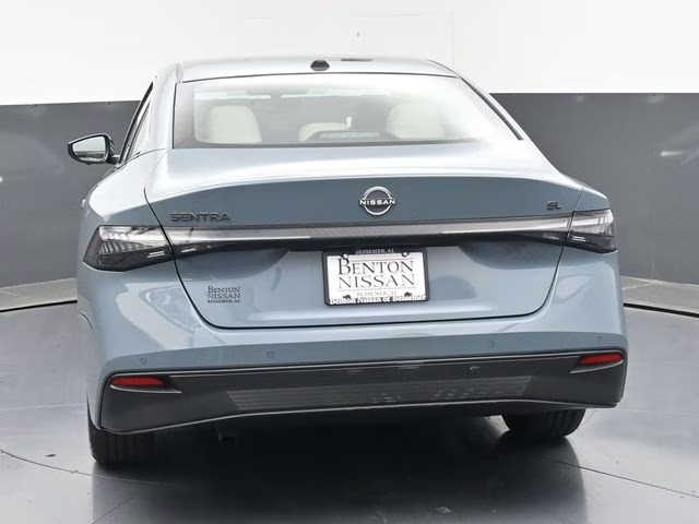 2026 Atlantic Gray Metallic Nissan Sentra SL FWD Sedan