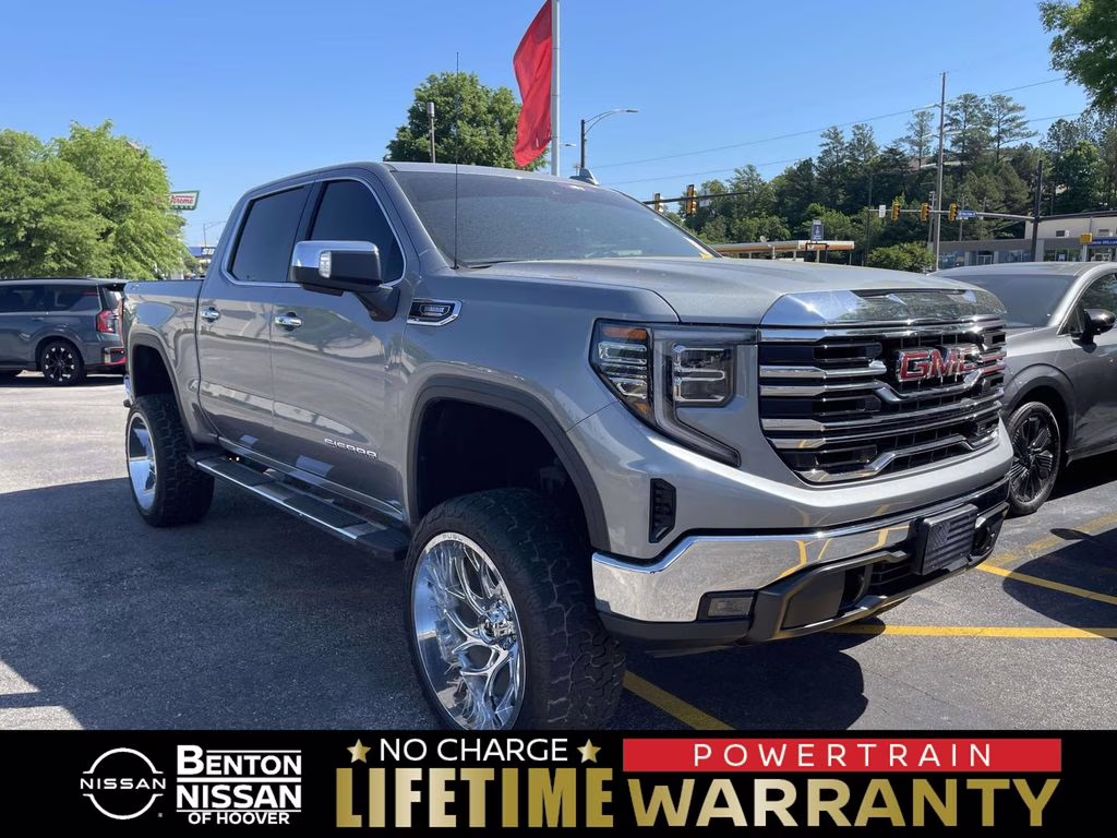2023 Sterling Metallic GMC Sierra 1500 SLT 4X4 Truck