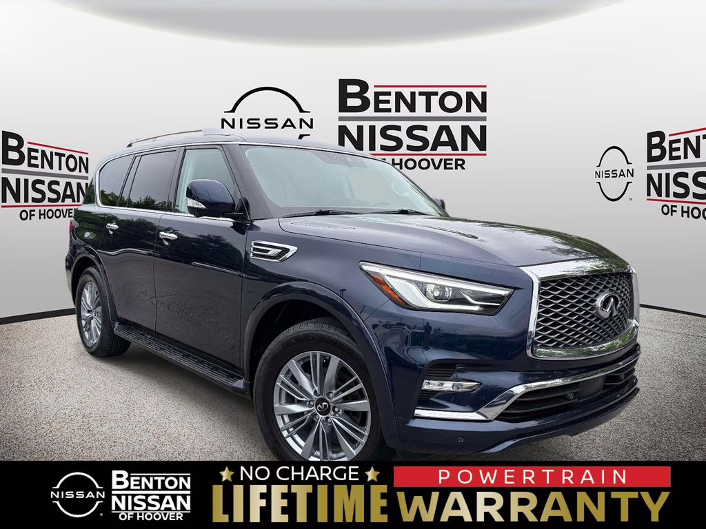 2024 Hermosa Blue INFINITI QX80 LUXE RWD SUV