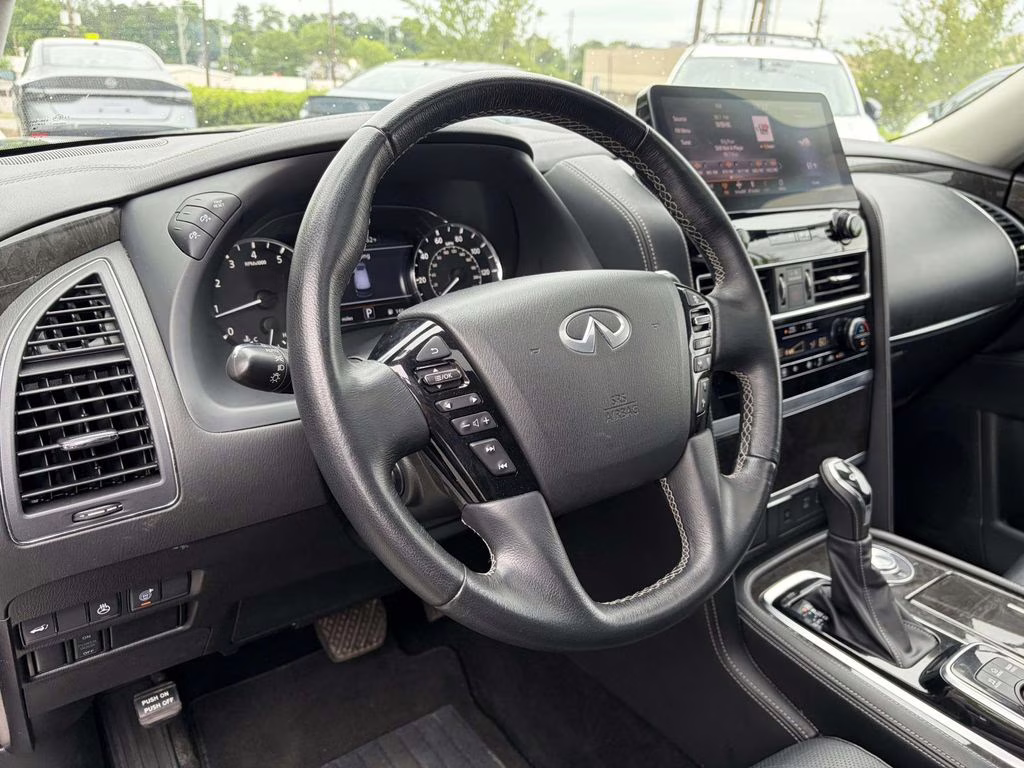 2024 Hermosa Blue INFINITI QX80 LUXE RWD SUV