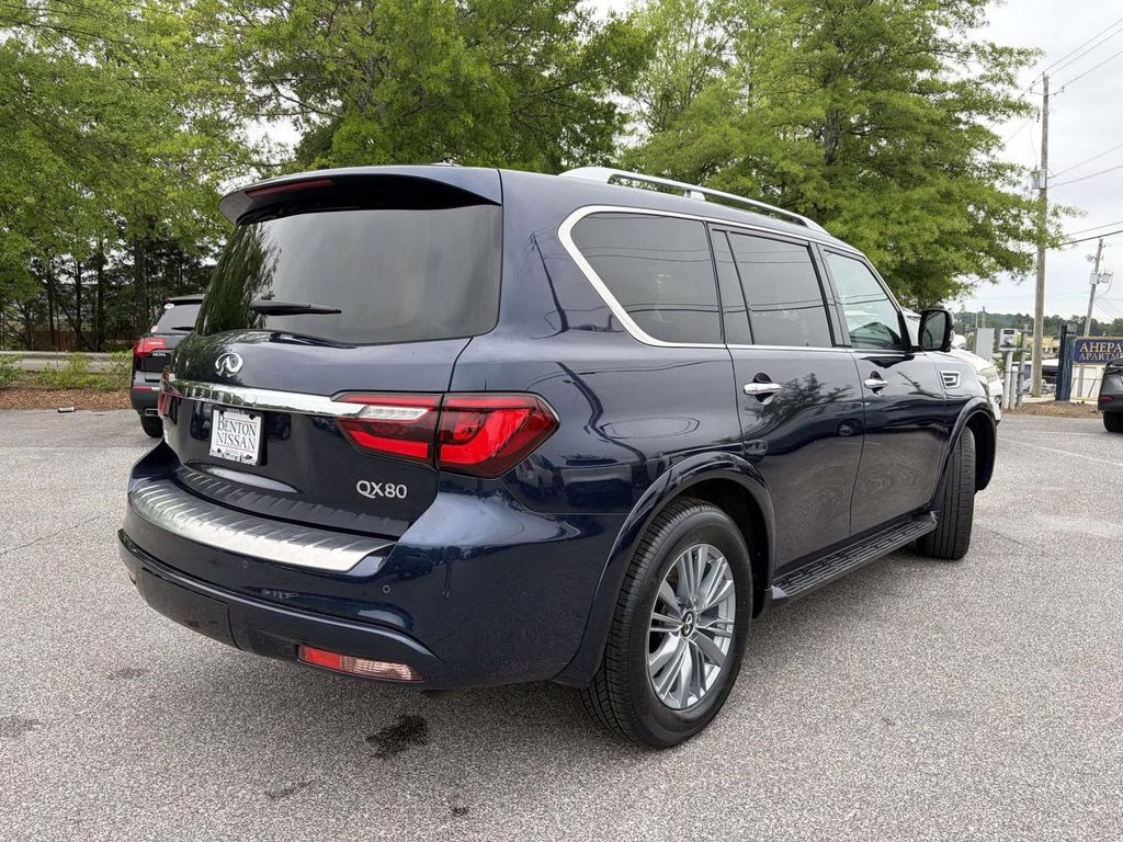 2024 Hermosa Blue INFINITI QX80 LUXE RWD SUV