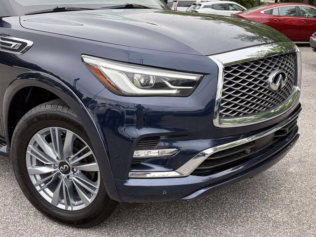2024 Hermosa Blue INFINITI QX80 LUXE RWD SUV