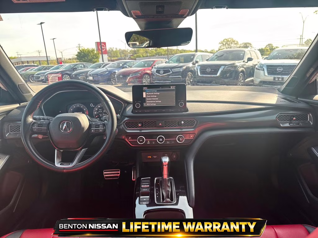 2024 Platinum White Pearl Acura Integra A-Spec Package FWD Hatchback