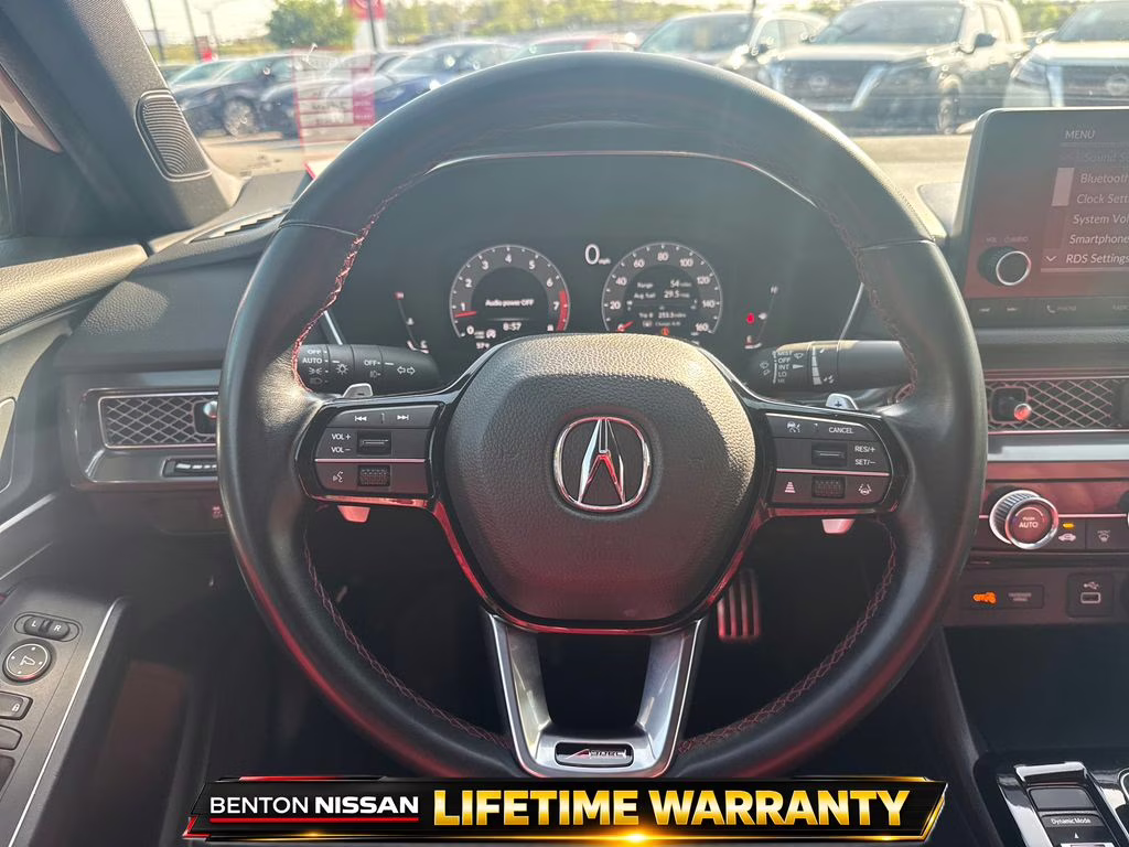 2024 Platinum White Pearl Acura Integra A-Spec Package FWD Hatchback