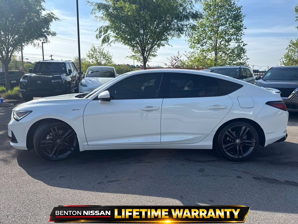 2024 Platinum White Pearl Acura Integra A-Spec Package FWD Hatchback