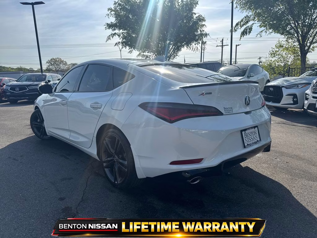 2024 Platinum White Pearl Acura Integra A-Spec Package FWD Hatchback