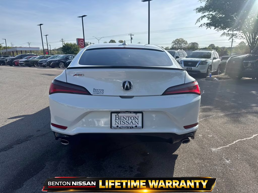 2024 Platinum White Pearl Acura Integra A-Spec Package FWD Hatchback