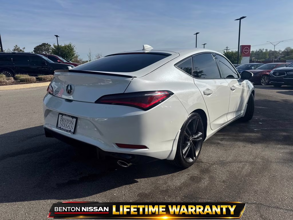2024 Platinum White Pearl Acura Integra A-Spec Package FWD Hatchback