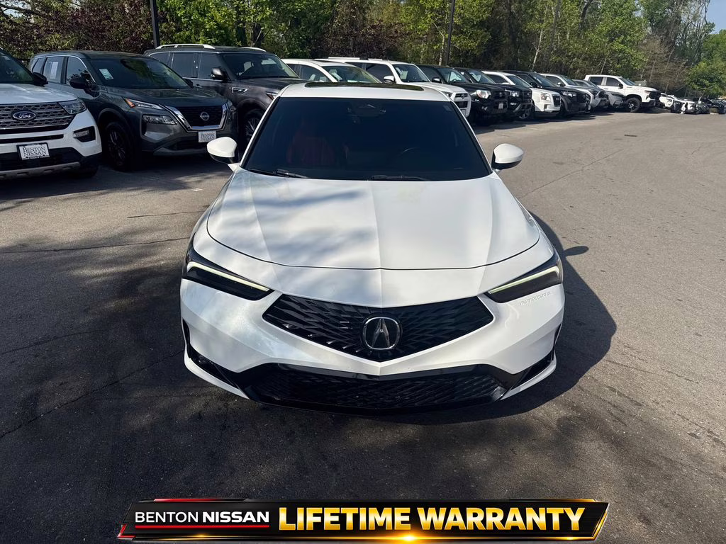 2024 Platinum White Pearl Acura Integra A-Spec Package FWD Hatchback