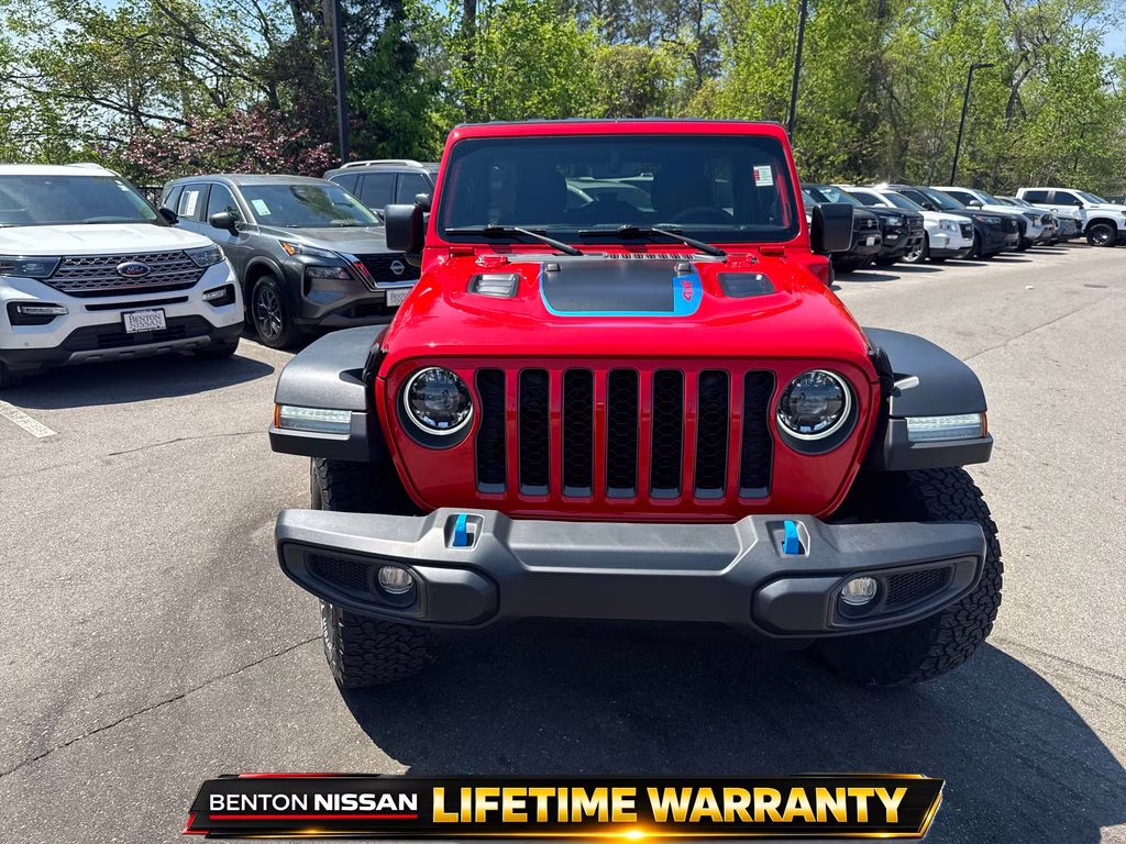 2023 Firecracker Red Clearcoat Jeep Wrangler Rubicon 4xe 4X4 SUV