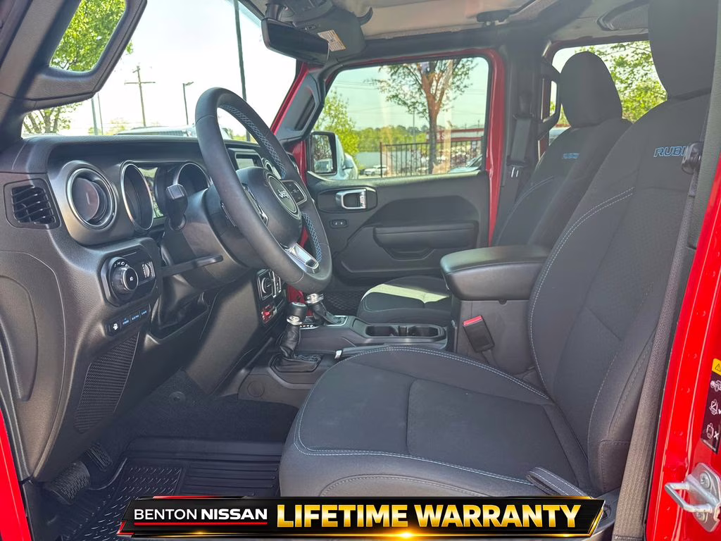 2023 Firecracker Red Clearcoat Jeep Wrangler Rubicon 4xe 4X4 SUV