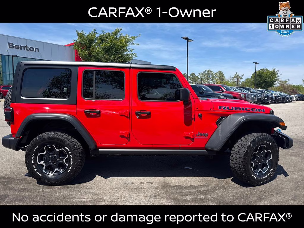 2023 Firecracker Red Clearcoat Jeep Wrangler Rubicon 4xe 4X4 SUV