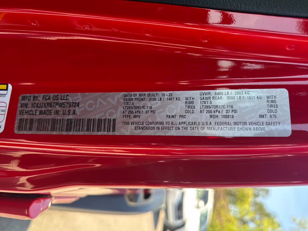 2023 Firecracker Red Clearcoat Jeep Wrangler Rubicon 4xe 4X4 SUV
