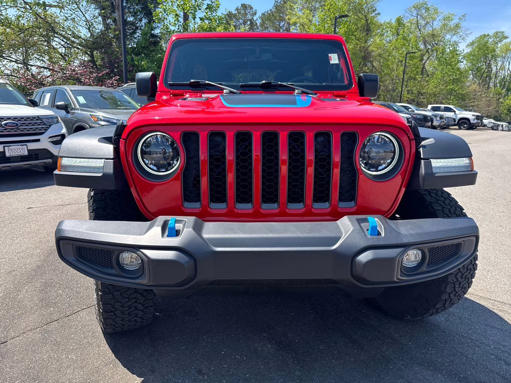 2023 Firecracker Red Clearcoat Jeep Wrangler Rubicon 4xe 4X4 SUV