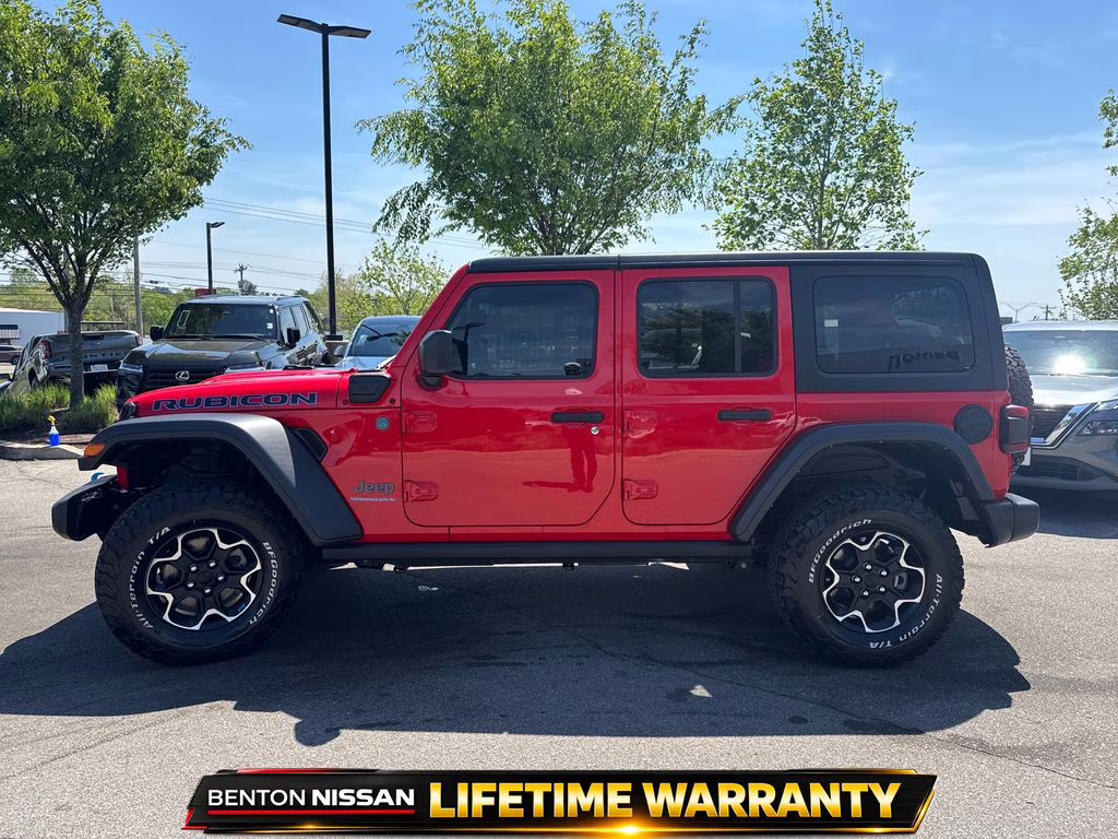 2023 Firecracker Red Clearcoat Jeep Wrangler Rubicon 4xe 4X4 SUV