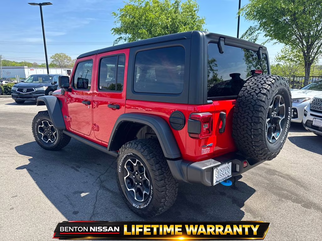 2023 Firecracker Red Clearcoat Jeep Wrangler Rubicon 4xe 4X4 SUV