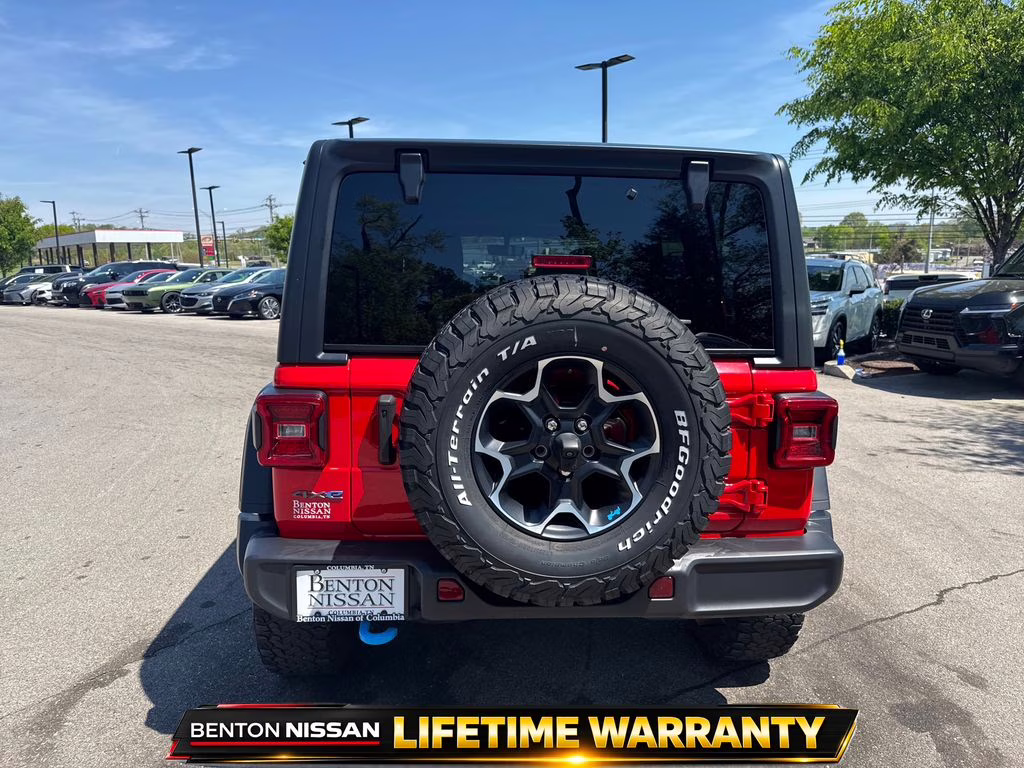2023 Firecracker Red Clearcoat Jeep Wrangler Rubicon 4xe 4X4 SUV