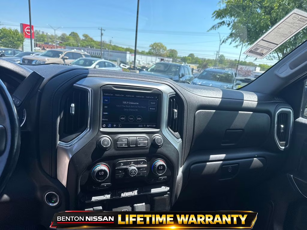 2021 Black Chevrolet Silverado 1500 LT Trail Boss 4X4 Truck