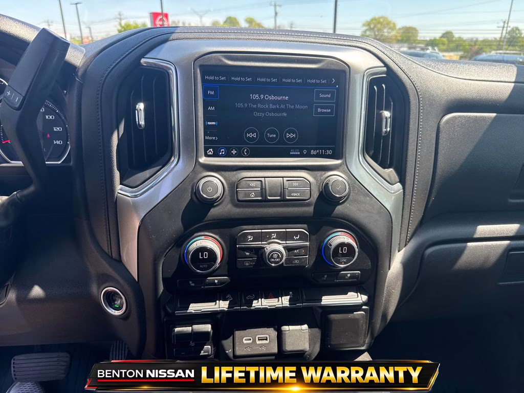 2021 Black Chevrolet Silverado 1500 LT Trail Boss 4X4 Truck