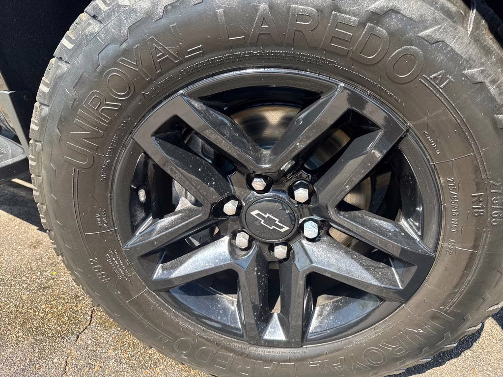 2021 Black Chevrolet Silverado 1500 LT Trail Boss 4X4 Truck