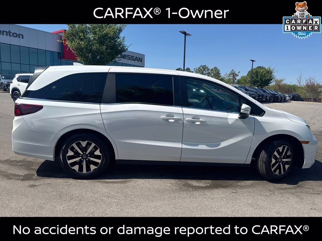 2025 Platinum White Pearl Honda Odyssey EX-L FWD Van