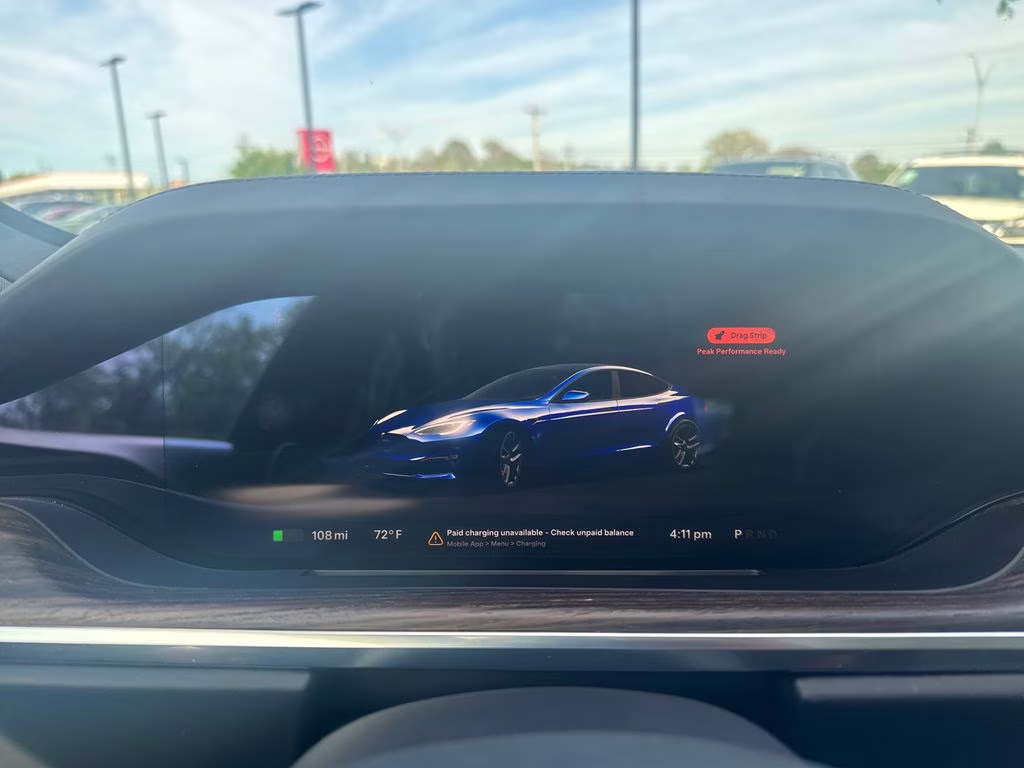 2021 Deep Blue Metallic Tesla Model S Plaid AWD Hatchback