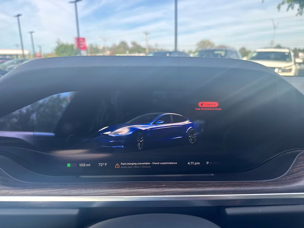 2021 Deep Blue Metallic Tesla Model S Plaid AWD Hatchback