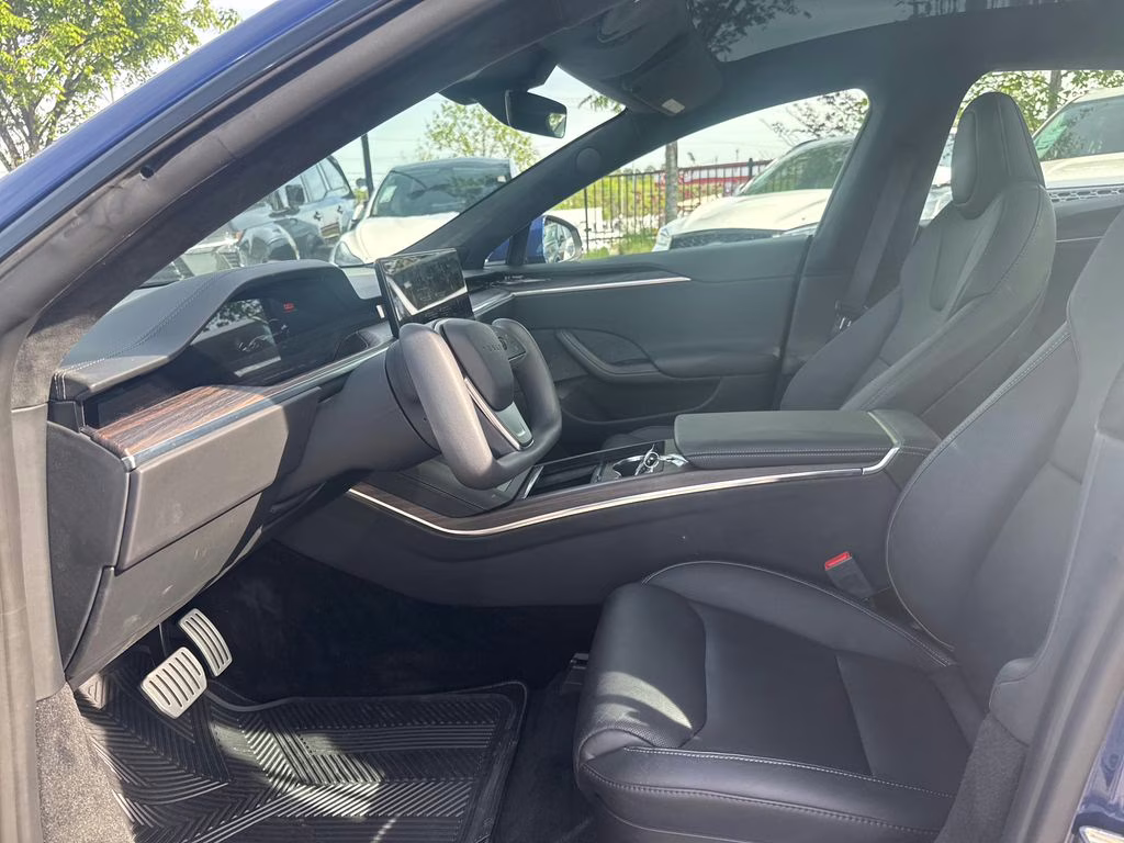 2021 Deep Blue Metallic Tesla Model S Plaid AWD Hatchback