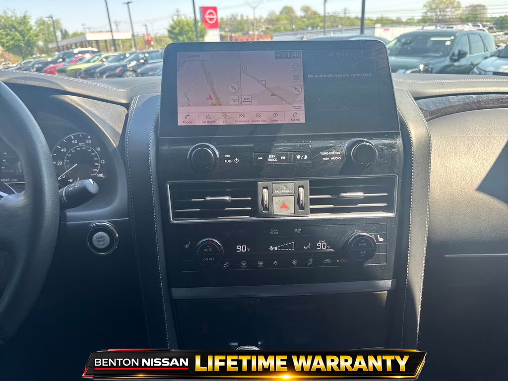 2024 Moonstone White INFINITI QX80 LUXE RWD SUV